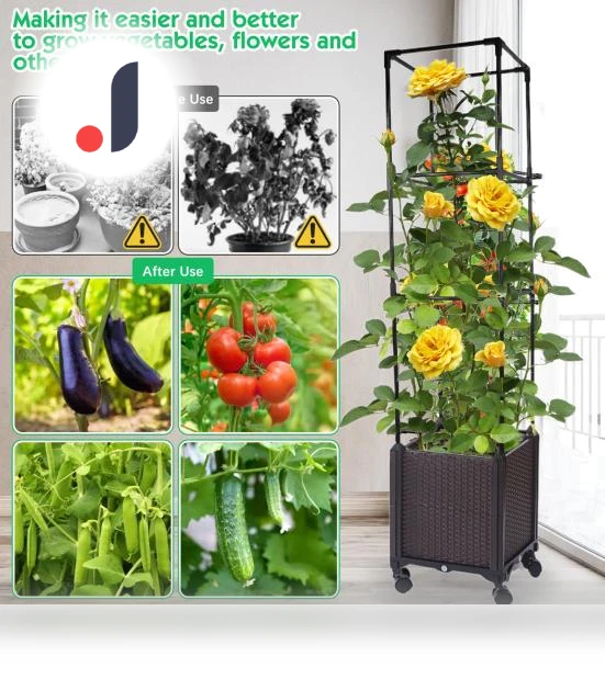 Self-Watering Raised Garden Bed — , Smartdbird