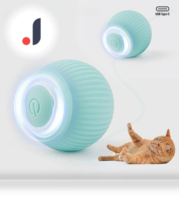 Smart Cat Rolling Ball Toys — Cat Playthings, CoCo Xili