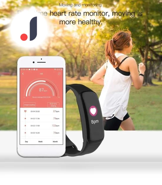 Smart Fitness Tracker Bracelet — Wearable Accessories, Mode Watches