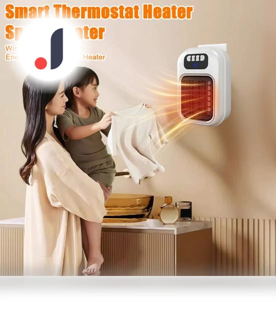 Smart Thermostat Electric Heater — Portable Heating Solutions, Radiant edge