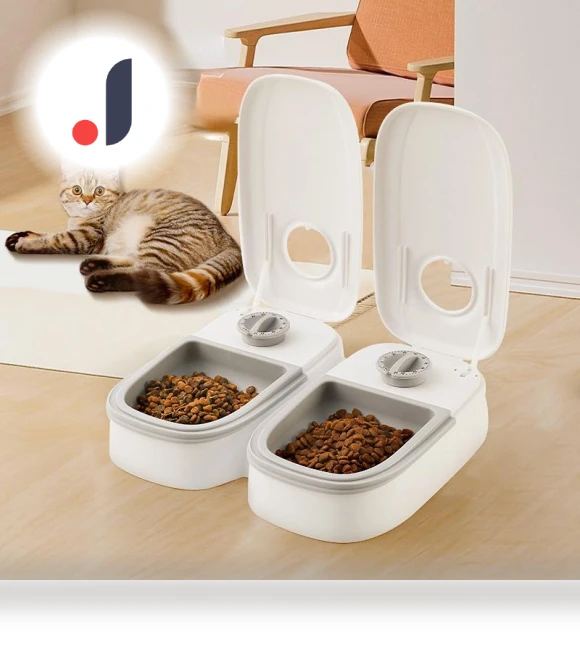 Smart Timer Pet Feeder Bowl — Feeders, L.RIDING PULO