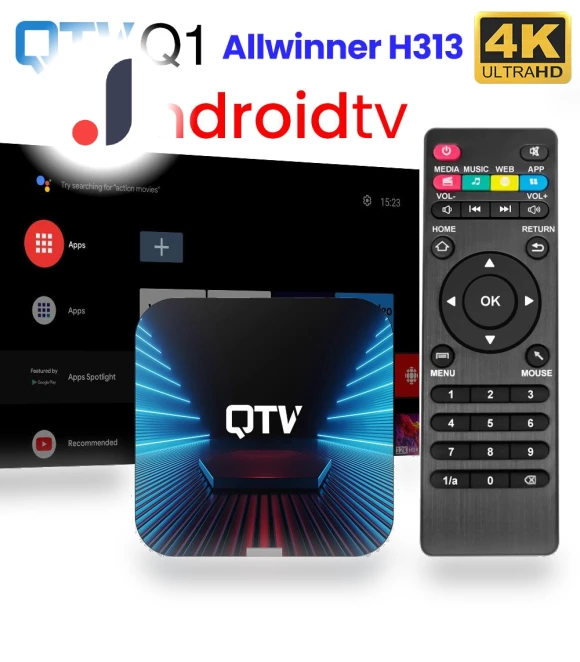 Smart TV Box — Streaming Devices, Blackin