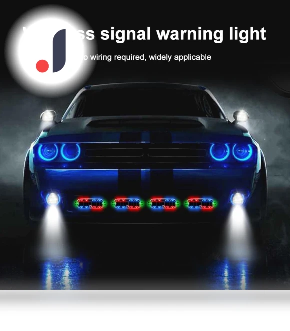 Solar Flashing Emergency Signal Light — Vehicle Safety Signals, Rustic Elegance House