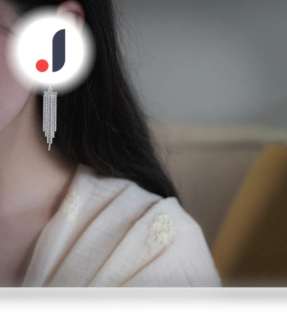 Sparkling Tassel Earrings — Smart Jewelry, Wo Bijouterie