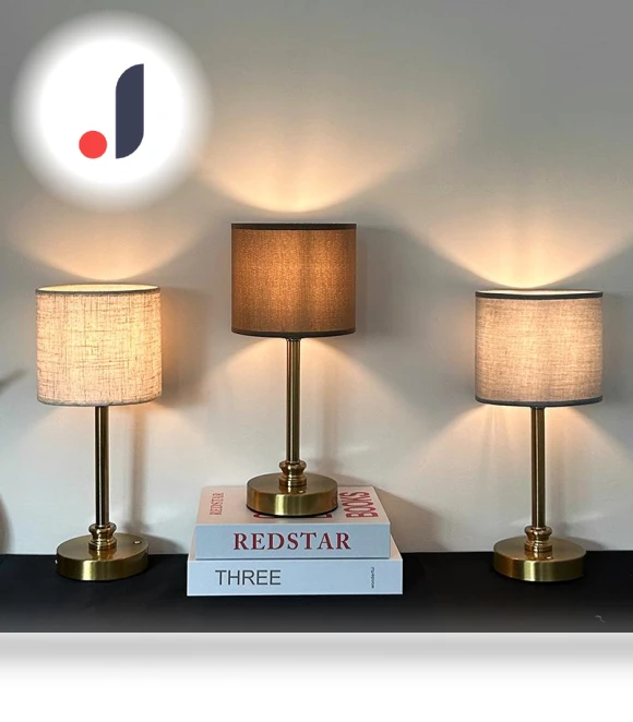 Table Lamp with USB Charging — Lamps & Shades, Home Textiles Fashion Gallery