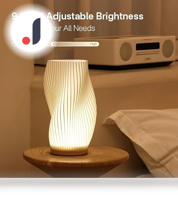 Touch LED Lamp with 9 Brightness Levels — Standing Lights, Living style