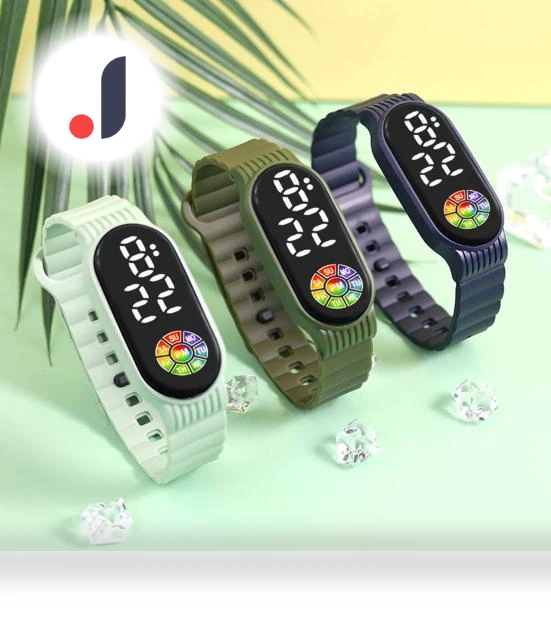 Touchscreen Digital Wristwatch — Timepieces, Mode Watches