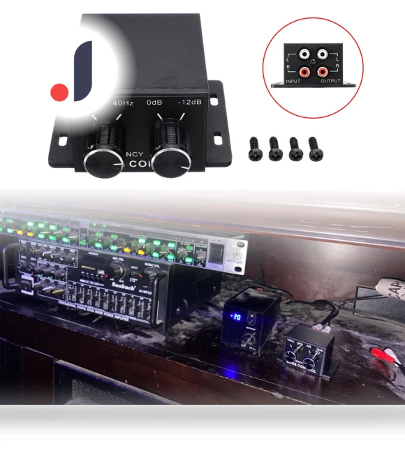 Universal Bass Regulator — Audio Enhancements for Home, Cyprinoid