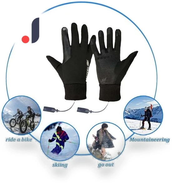 USB Heated Gloves for Cycling — Gloves, Our Walking Tour