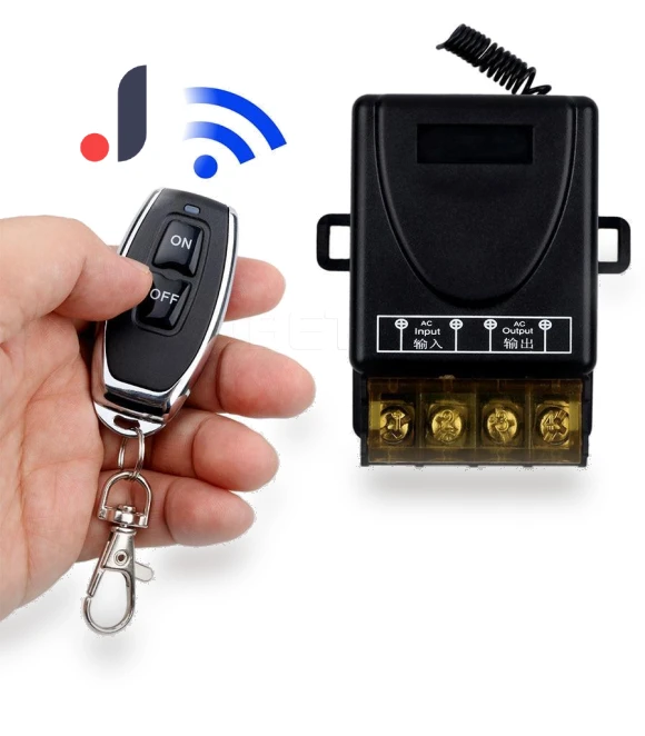 Wireless RF Smart Remote Control Transmitter Receiver — Remote Controls, ping Day