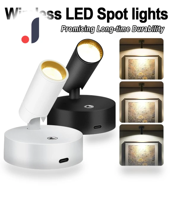 Wireless Wall Light with Magnetic Base — Night Lights, Elbulbo