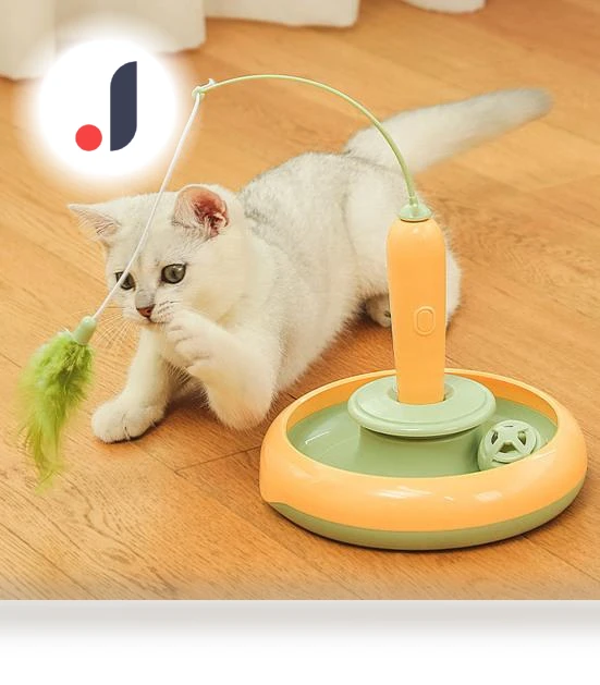 Automatic Cat Teaser Stick — Cat Playthings, CT Toy