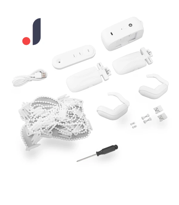 Automatic Curtain Opener with Remote Control — Treatment Sets, KONNWEI