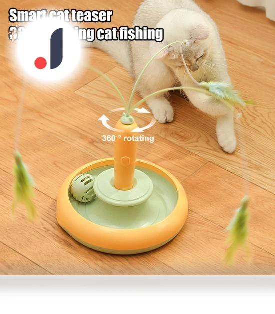 Automatic Teaser Wand for Cats — Cat Playthings, Vogue Wardrobe