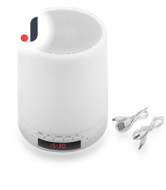 Bluetooth Speaker, Night Light, Touch LED Color Changing Lamp, Smart Alarm, MP3 Player — Night Lights, KONNWEI