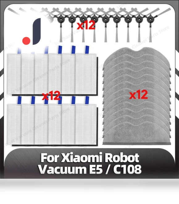 Compatible Side Brush HEPA Filter Mop Spare Parts Accessories — Parts & Accessories, Modern Home Furnishing