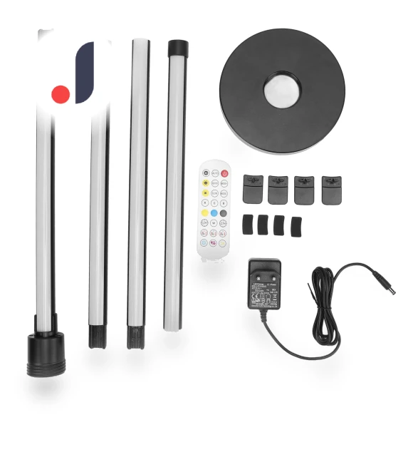 Corner Floor Lamp with App and Remote Control — Standing Lights, KONNWEI