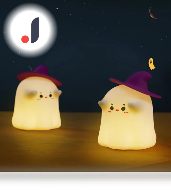 Cute Ghost Night Light — Night Lights, Modern Home Furnishing