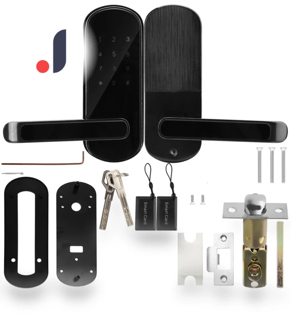 Electronic Smart Bluetooth APP Card with Password, Door Lock, Digital Keypad, Touch Screen — Smart Home Security, KONNWEI