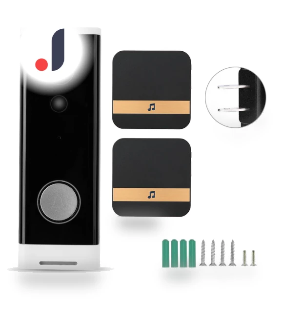 HD Wireless WIFI Smart Video Doorbell — Smart Home Security, KONNWEI