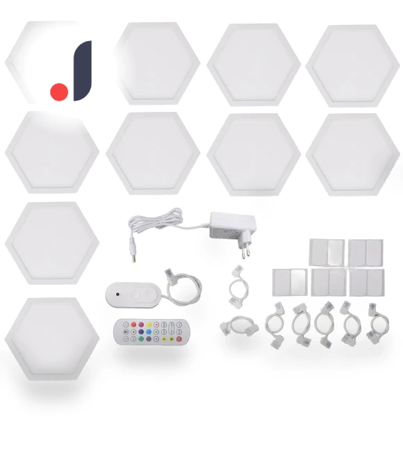 Hexagon LED Wall Lights — Wall Lighting, KONNWEI