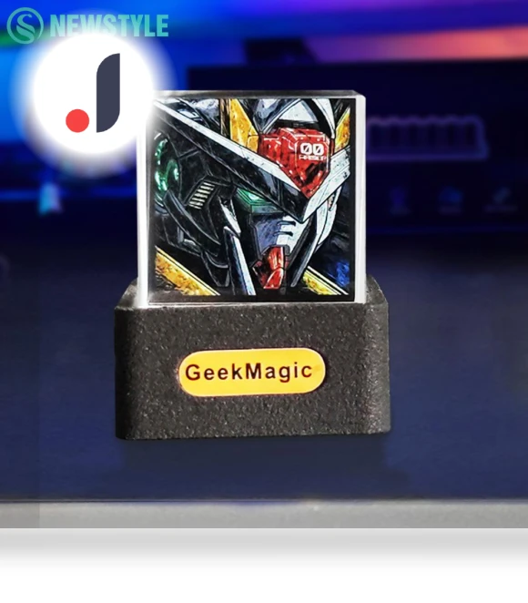 Holographic Digital GIF Photo Crystal Display Smart Watch — Wearable Accessories, Modern Home Furnishing