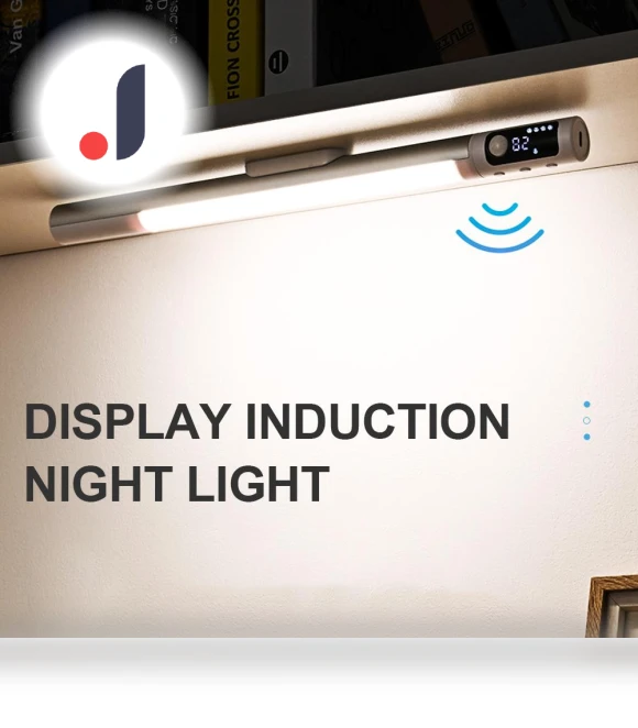 Inductive Digital Display Night Light — Night Lights, Modern Home Furnishing