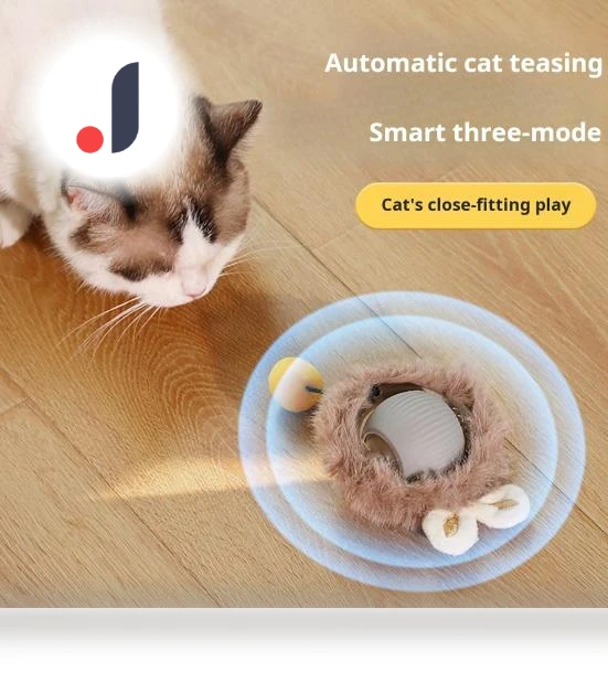 Interactive Cat Toy Ball — Cat Playthings, fanweixi
