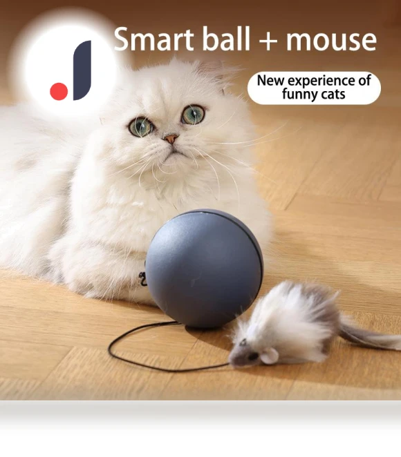 Interactive Smart Ball for Cats — Cat Playthings, Sunny Spaces