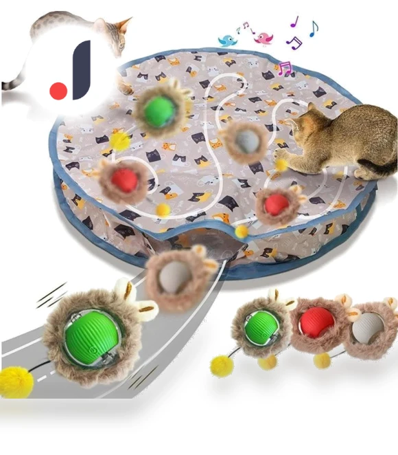 Interactive Smart Cat Toy — Cat Playthings, YJMP