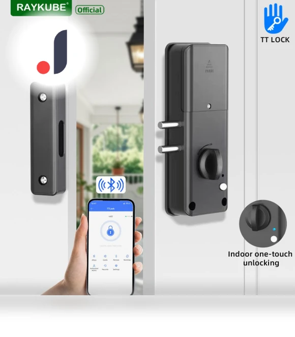 Invisible Smart Lock for Indoor Use — Smart Home Security, RAYKUBE