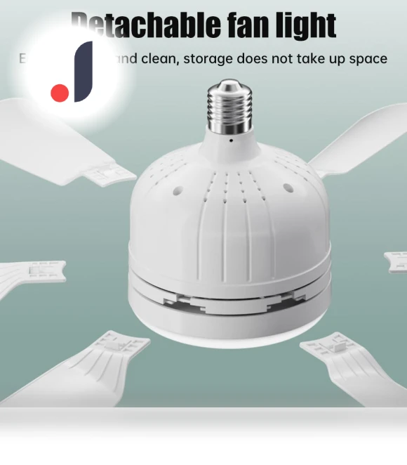 LED Ceiling Fan with E27 Socket — Ceiling Fan Lighting Solutions, Chic Interiors