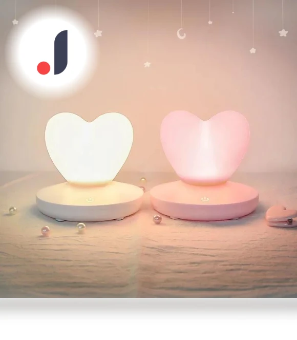 LED Desk Lamp with Touch Control — Desk & Table Lighting, DC-HOME Textile