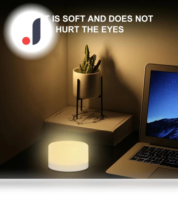 LED Wireless Mini Night Light with USB Charging — Night Lights, Chic Interiors