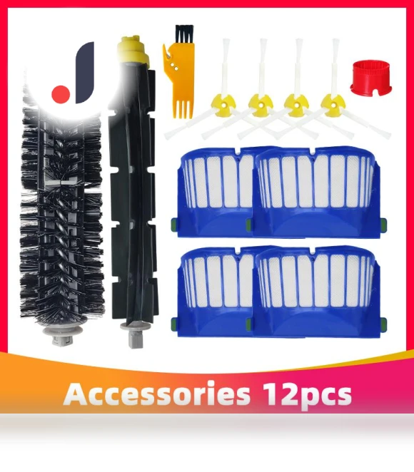 Main Brush, Side Brush, Hepa Filter Parts — Parts & Accessories, Modern Home Furnishing