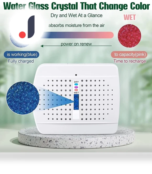 Mini Electric Air Dehumidifier — Air Moisture Control, Chic Interiors