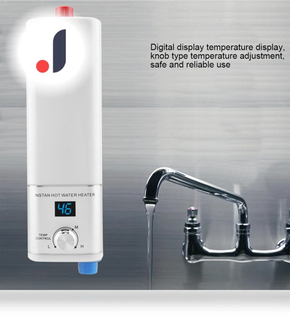 Mini Instant Smart Water Heater — Portable Heating Solutions, Modern Home Furnishing