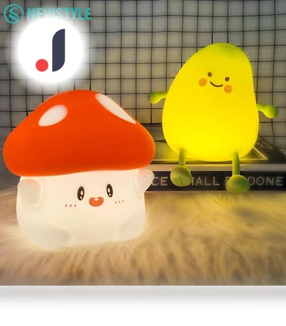 Mushroom Night Light — Lamps & Shades, Modern Home Furnishing