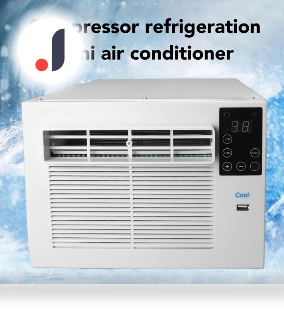 Portable Air Conditioner with Universal Touch Remote Control — Cooling Solutions, Modern Home Furnishing