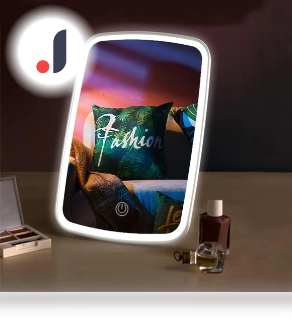 Portable LED Cosmetic Mirror — Compact & Travel, Home selection