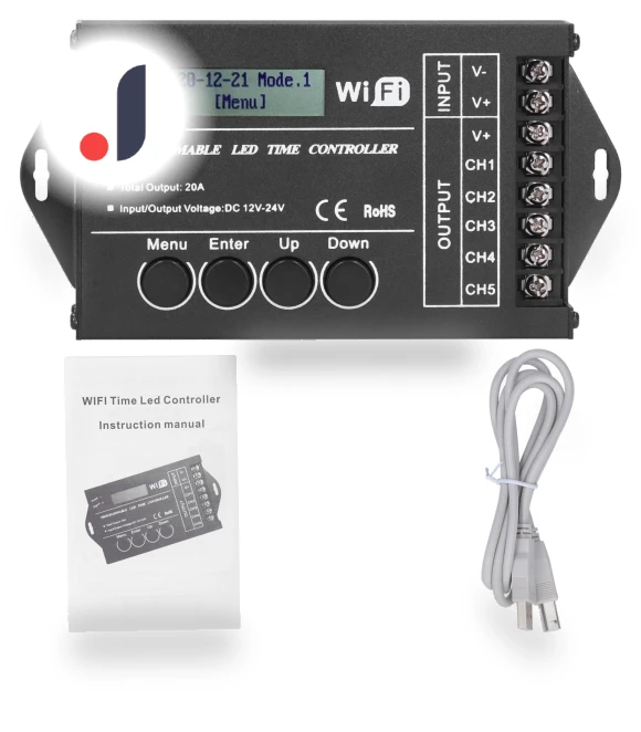 Programmable WiFi LED Lighting Controller — Smart Home Hubs & Controllers, KONNWEI