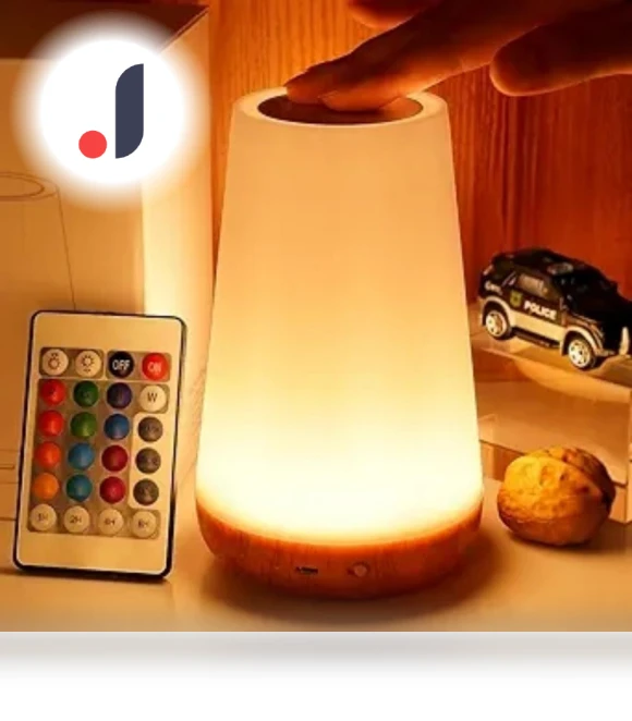 Rechargeable Dimmable Touch Night Light — Night Lights, DC-HOME Textile