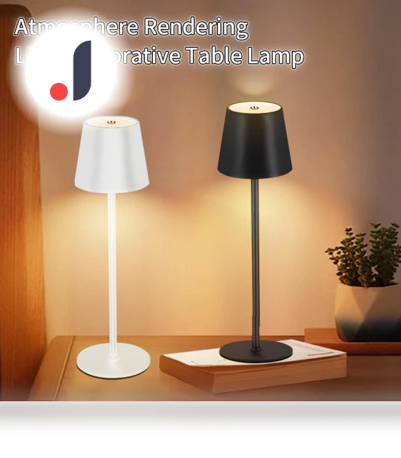 Rechargeable LED Desk Lamp with Touch Switch — Study & Desk Lighting, Modern Home Furnishing