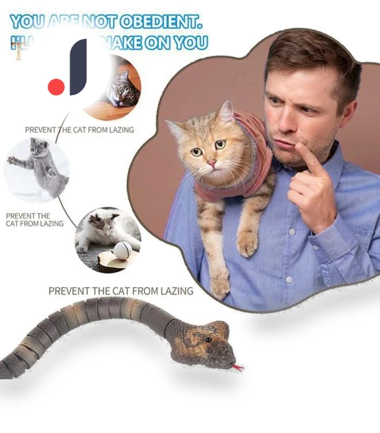 Rechargeable Remote Control Snake Toy — Interactive Animal Companions, Vogue Wardrobe