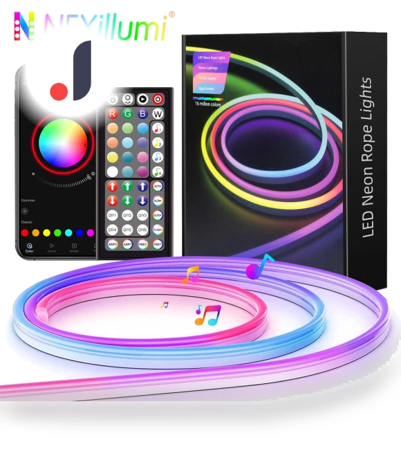 RGB LED Neon Lights — LED Strips, Modern Home Furnishing