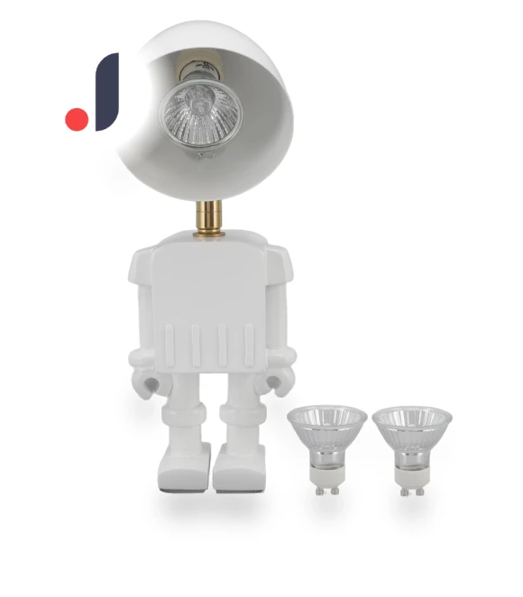 Robot Lamp Body Dimming Electric Candle Wax Melting Lamp — Flameless, KONNWEI