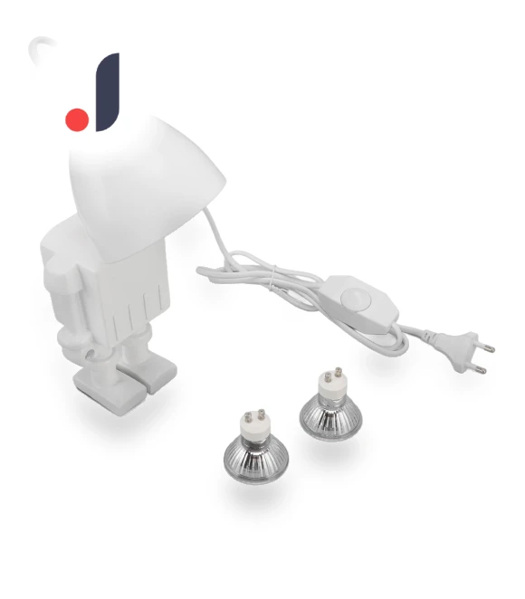 Robot-shaped Candle Warmer Table Lamp — Lighting, KONNWEI