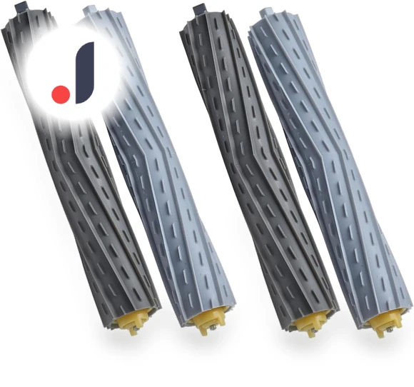 Rubber Roller Brush — Parts & Accessories, Five Colorful