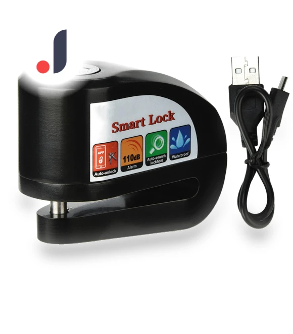 Smart Bluetooth Motorcycle Bicycle Lock — Locks, KONNWEI