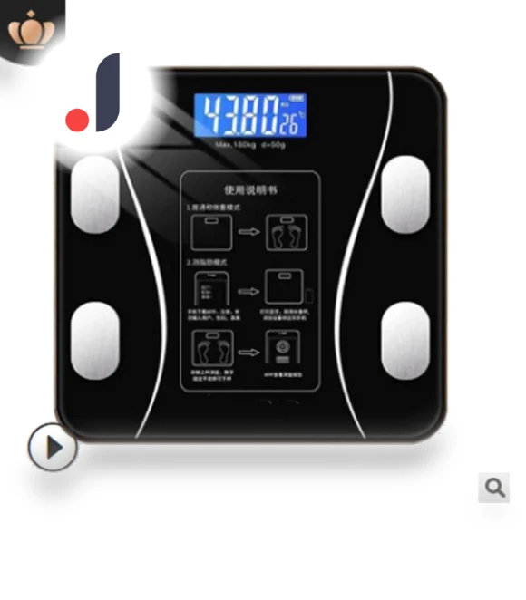 Smart Body Fat Scale — Body Composition Analysis, DC-HOME Textile